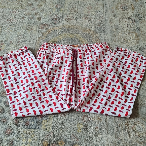 Tory Burch Intimates & Sleepwear Tory Burch Plus Size Lip Pj Pants